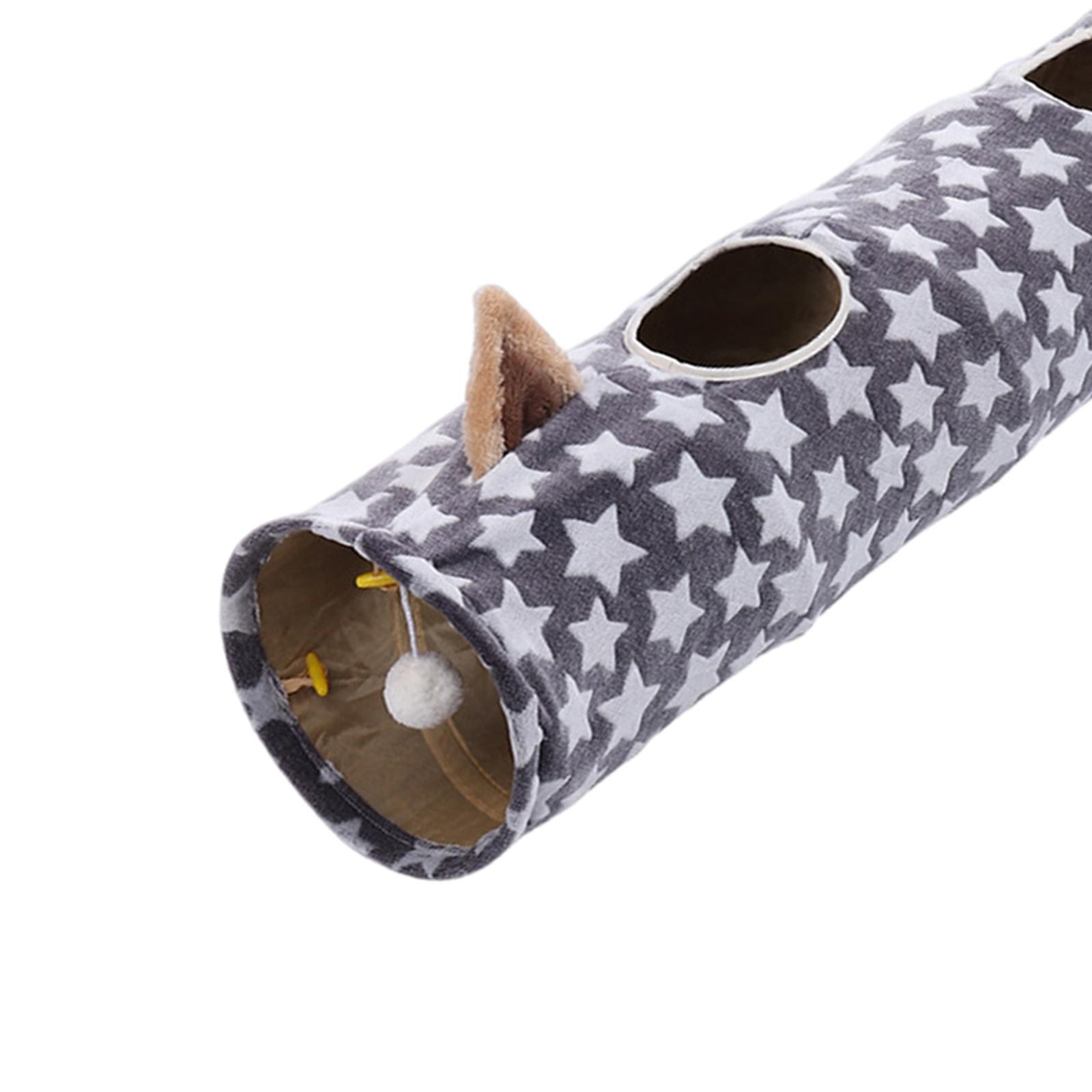 Cat Toys Collapsible Tunnel Interactive Toy for Rabbits Puppy