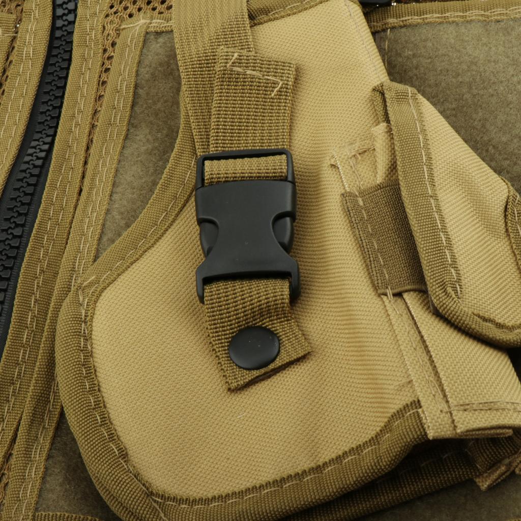 600D Tactical Vest Combat Assault Molle Attachment Rig Combat Training Vest