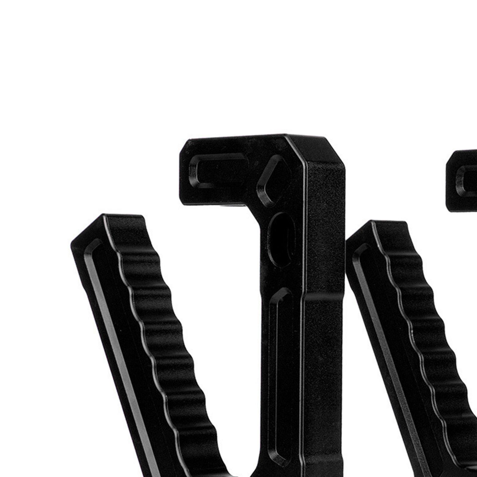 Heavy Duty Aluminum Alloy Interior Grab Handles Grips Car Decoration Supplies for Wrangler 2007-2018 Driving 2Pieces