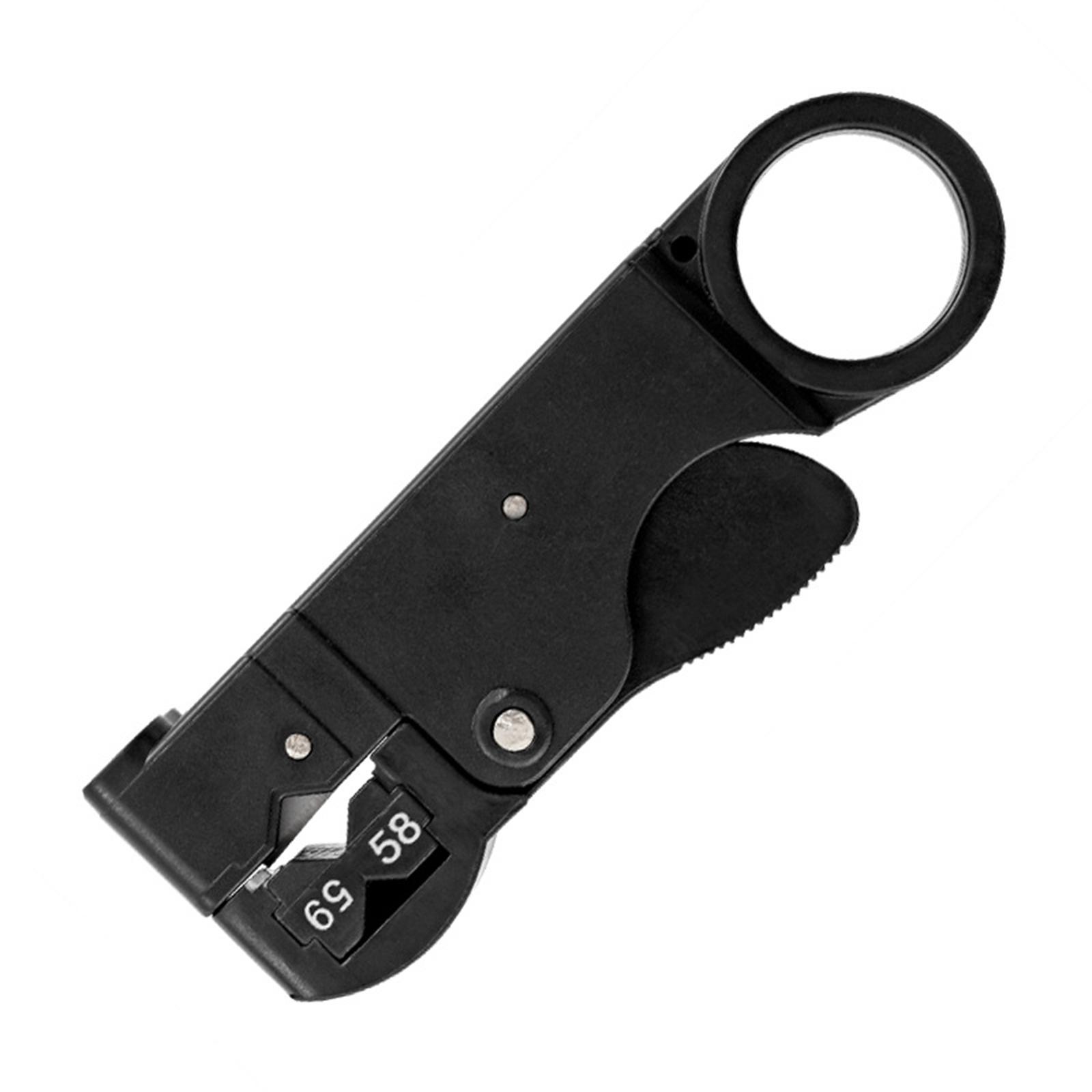 Multifunctional Coaxial Cable Stripper Stripping Plier Wire Stripper for RG3C RG4C