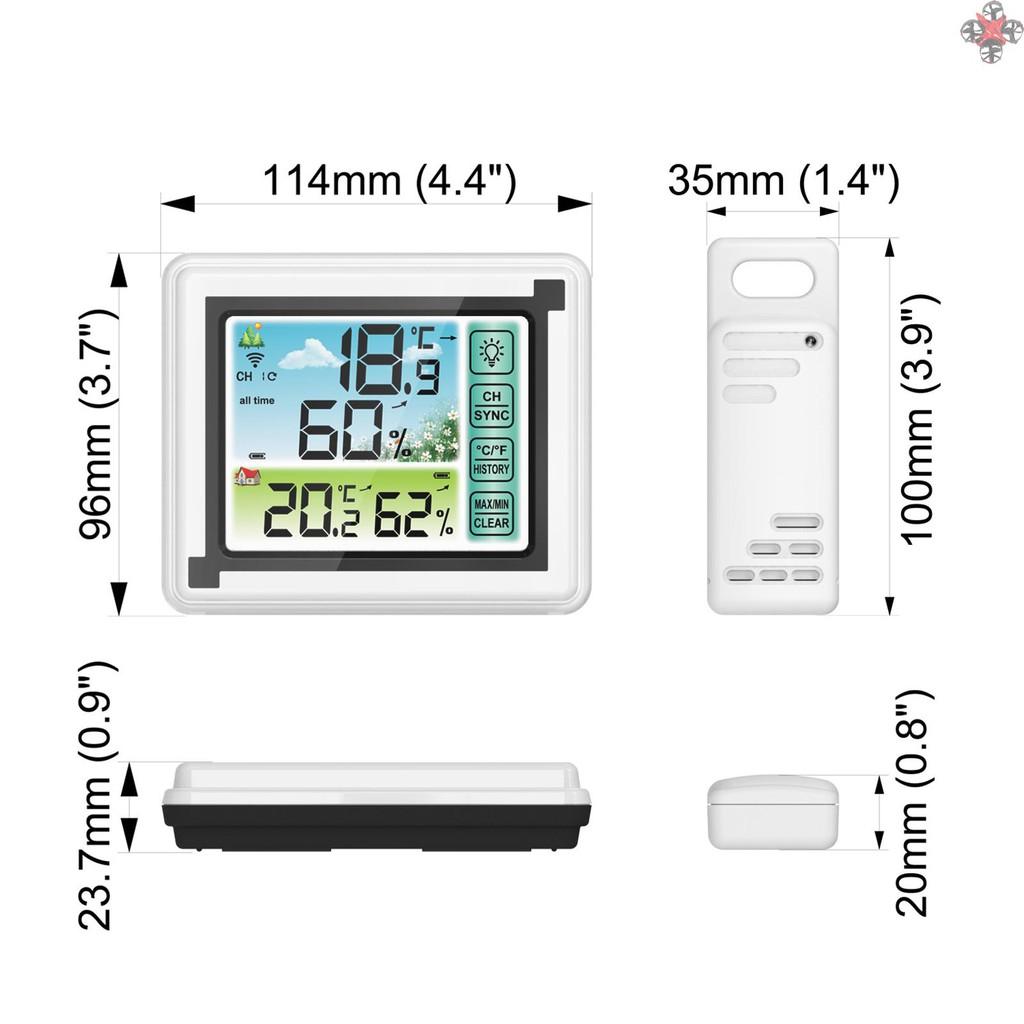 Đồng Hồ Điện Tử Đo Nhiệt Độ Và Độ Ẩm Trong Nhà
