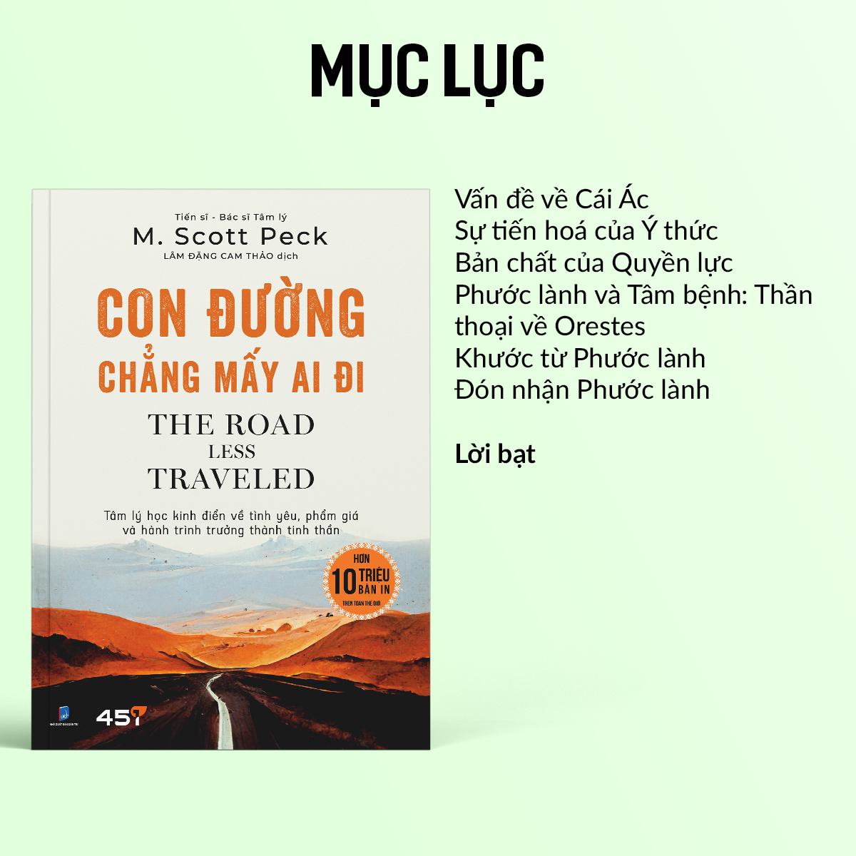 Sách - Con Đường Chẳng Mấy Ai Đi (M. Scott Peck) - Tuệ Tri