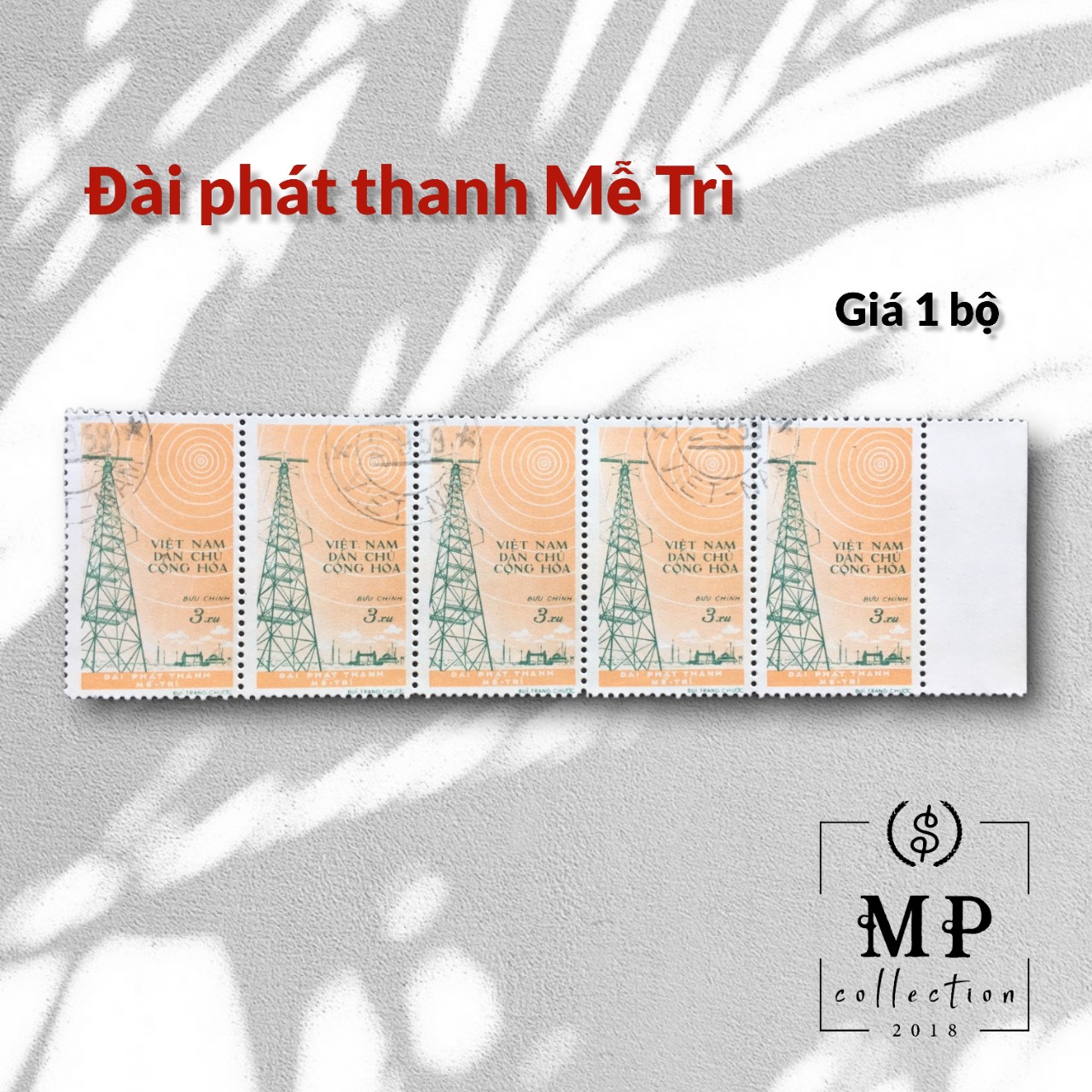 Tem Việt Nam Đài Phát Thanh Mễ Trì.