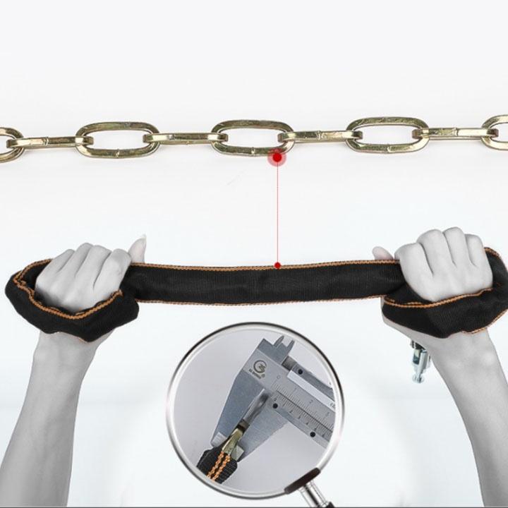 Khóa Xe Đạp, Xe Máy Khóa Xích Chống Trộm Chống Kéo