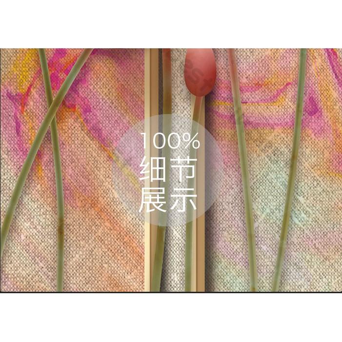 Tranh dán tường Vườn hoa tulip đua sắc hiện đại, Tranh dán tường 3d hiện đại MS1192284