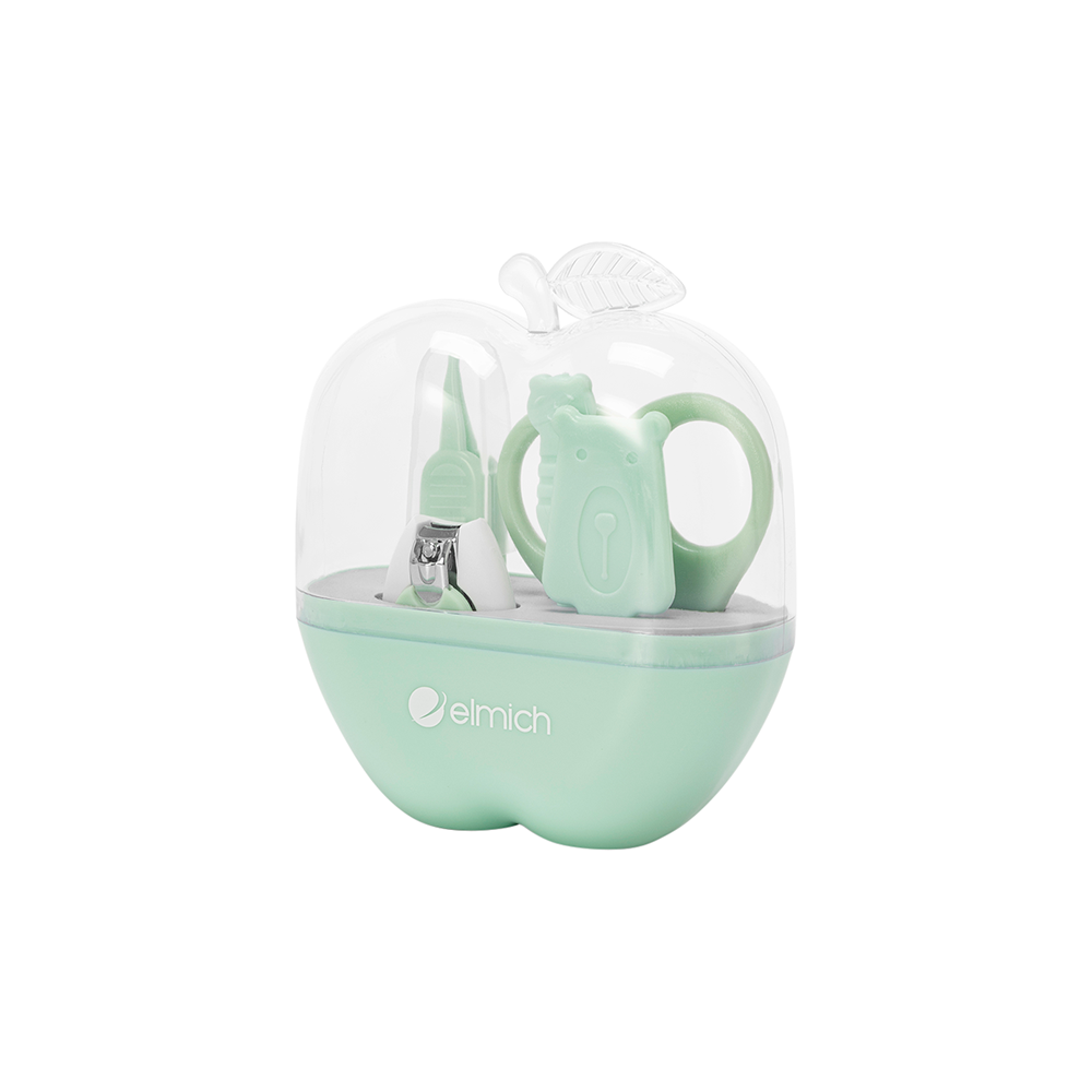 Bộ dụng cụ chăm sóc móng cho bé Elmich BabyCare EL0753, Hàng chính hãng, hộp đựng tiện lợi - JoyMall