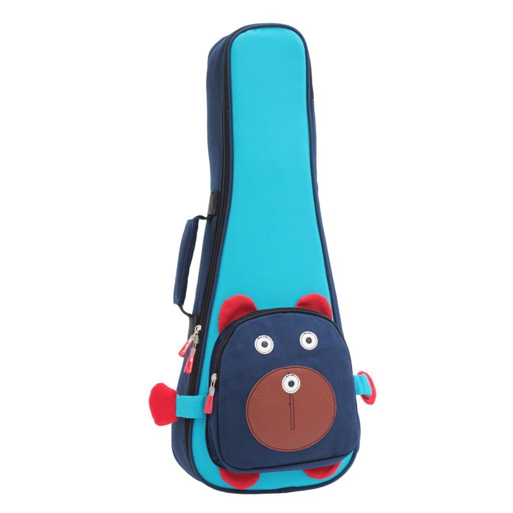Ukulele Bear Case Adjustable Belt Case Handbag Ukulele 21inch