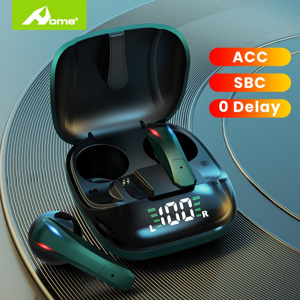 Thật Không Dây Bluetooth Tai Nghe Có Mic Độ Trễ Thấp Trò Chơi Tai Nghe Nhét Tai Tai Nghe LED Tai Tws Cảm Ứng Tai Nghe Nhét Tai Dành Cho Android iPhone