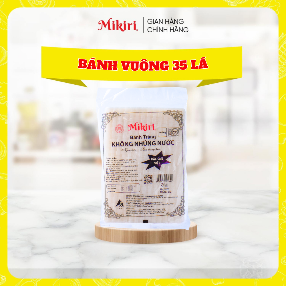 Combo KOL/KOC - Bánh tráng nướng,mắm nêm, mắm ruốc xào, cốt me Mikiri - nguyên liệu nấu ăn