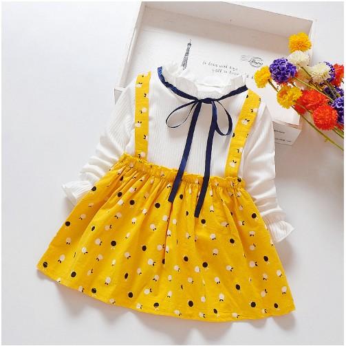Váy cho bé gái tay dài- phong cách tiểu thư từ 1 tuổi - 6 tuổi