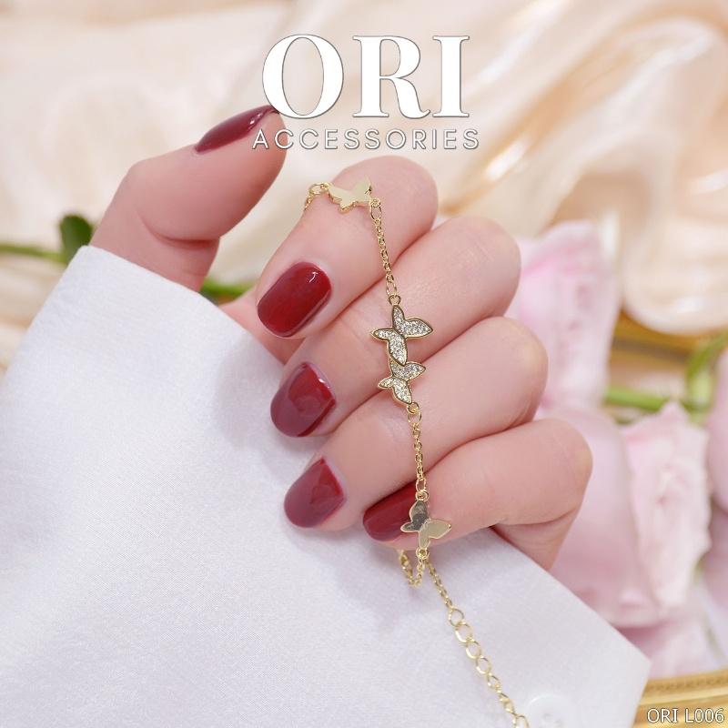 Vòng tay nữ Cánh bướm Christabel xinh xắn thời trang ORI ACCESSORIES L006