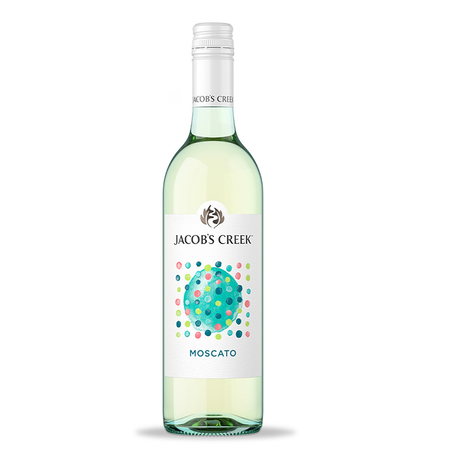 Bộ sản phẩm rượu Jacob's Creek Twin Moscato 750ml - 2 chai