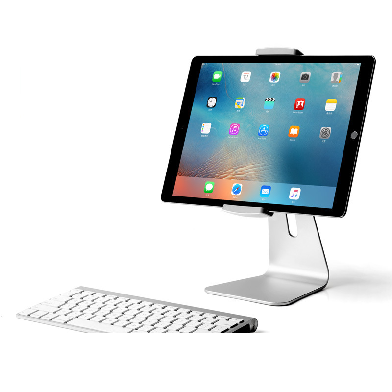 Giá Đỡ Để Bàn Điện Thoại, Ipad, Máy Tính Bảng; Đế Lớn Chống Đổ, Hợp Kim Nhôm Nguyên Khối; Hàng Nhập Khẩu