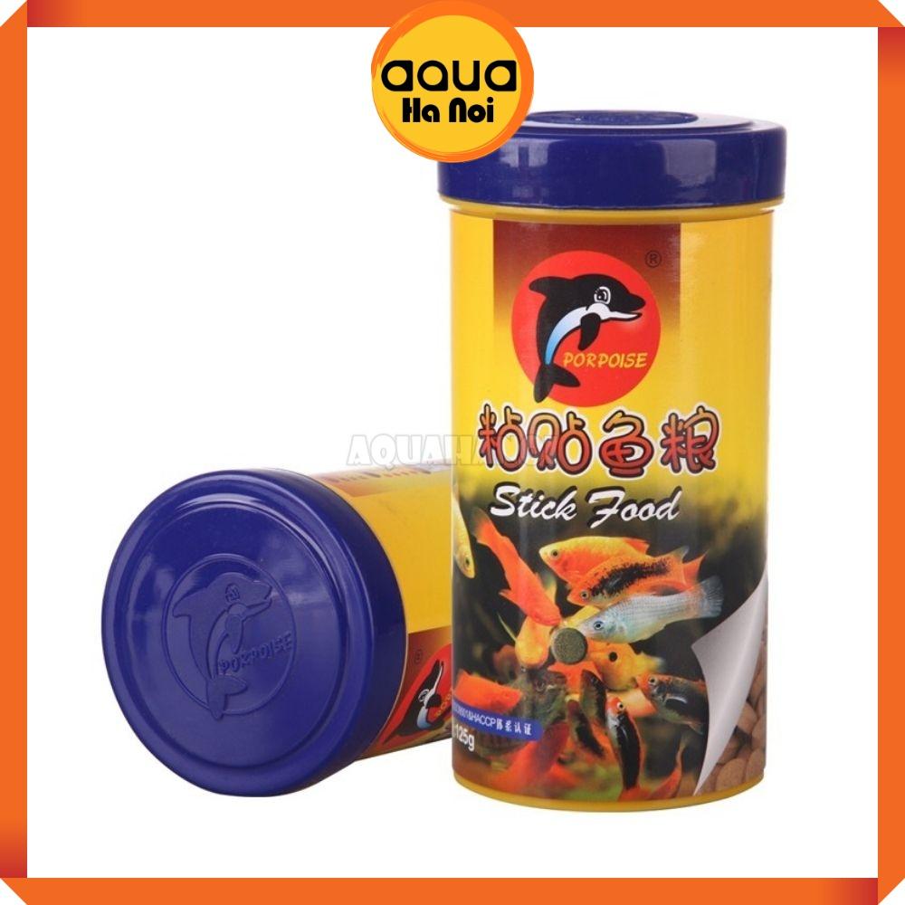 Thức ăn dán PORPOISE 100 gram cho cá cảnh -Viên thức ăn dán kính thành hồ thủy sinh cá cảnh