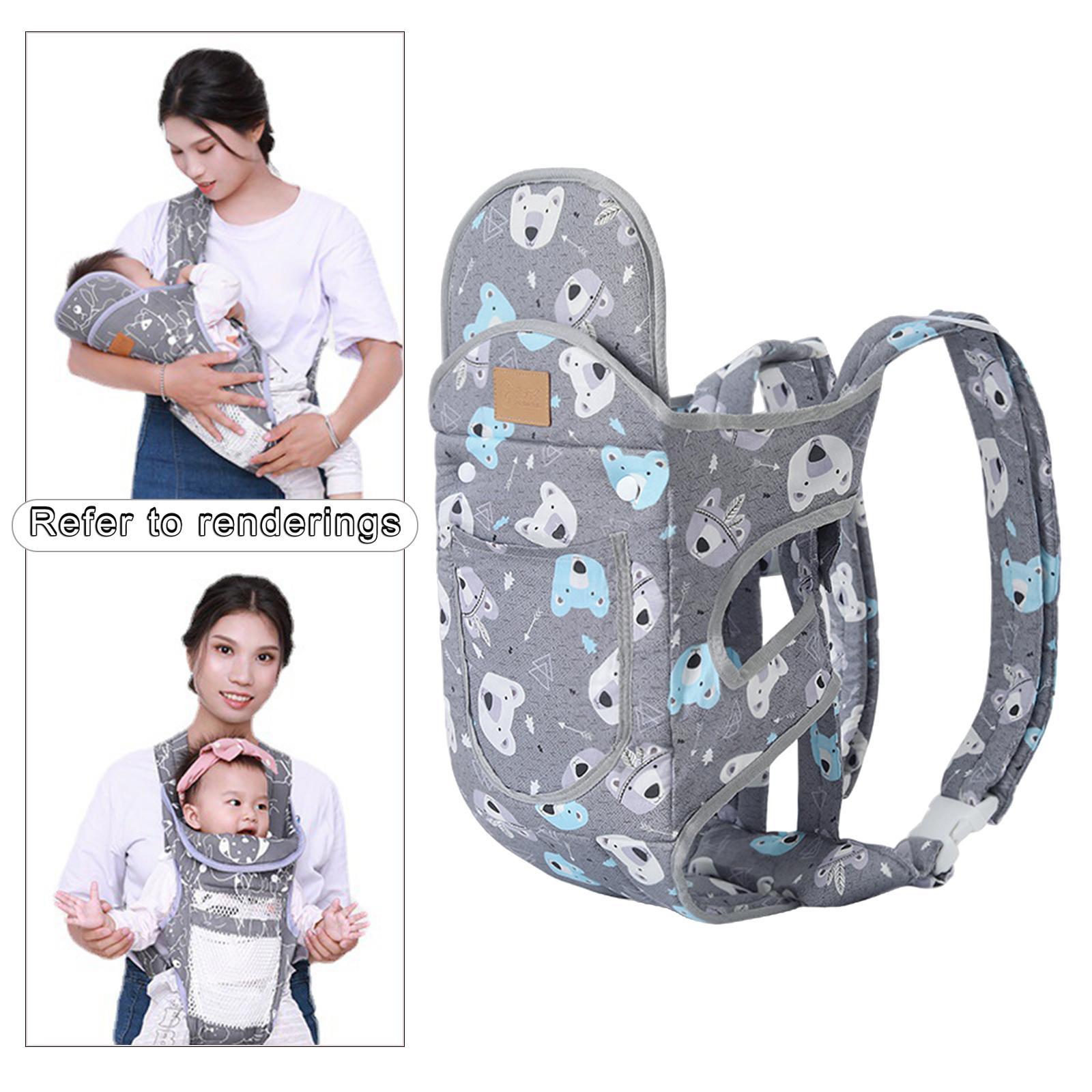 Baby Carrier Breathable for Baby 0-36 Month Newborns & Older Babies Grey