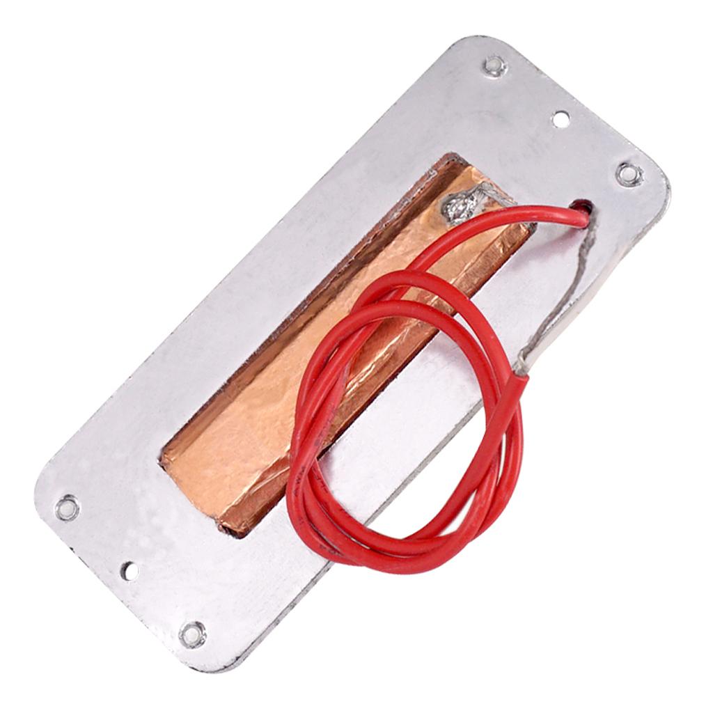 2pcs Silver Electric Guitar Double Coil Humbucker Pickup Neck&Bridge Pickups