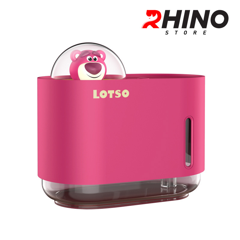 Máy phun sương tạo ẩm Rhino H905, dung tích 300ml, tích hợp đèn ngủ hàng chính hãng