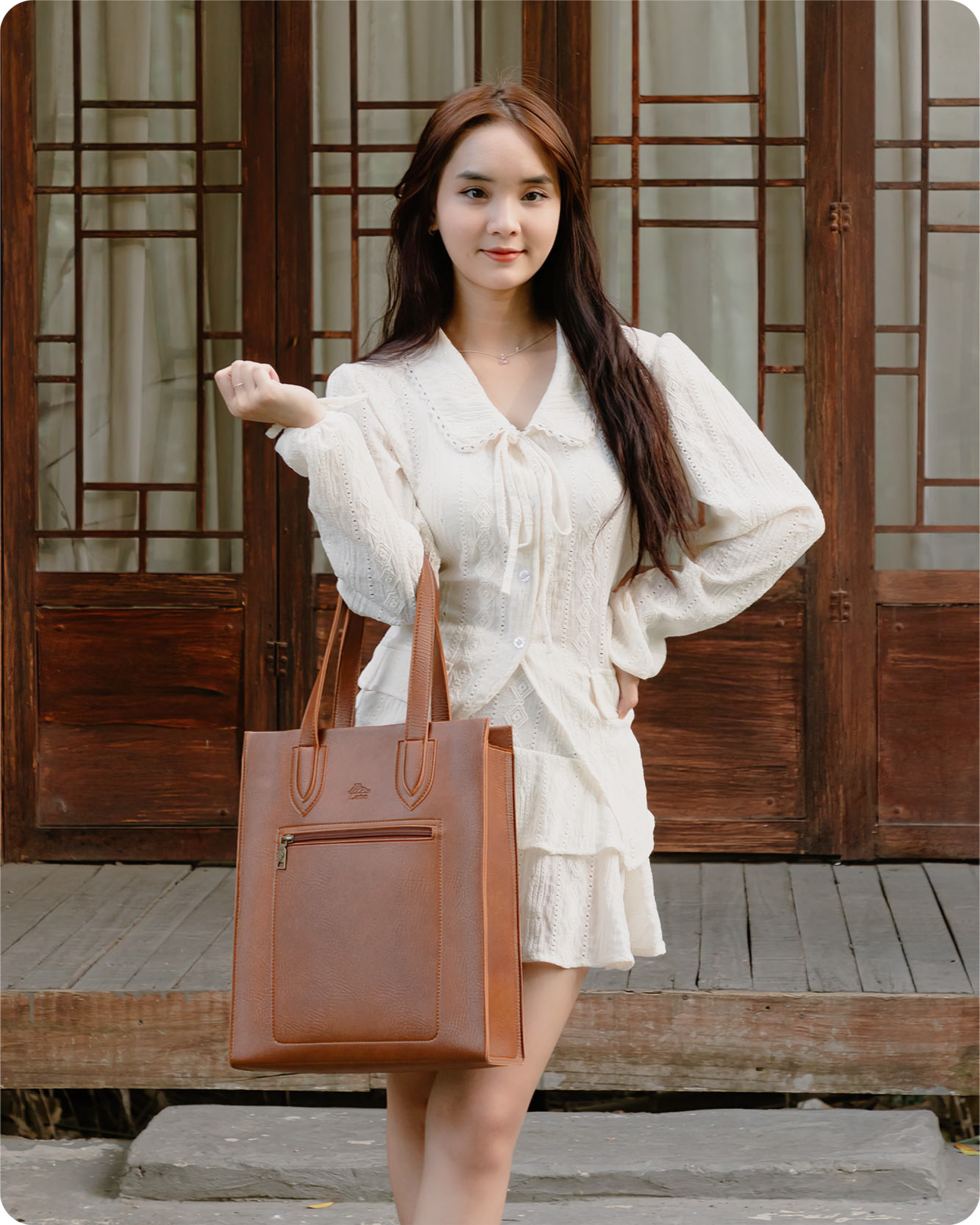 Túi Lata ( Thời trang nữ đi làm cỡ lớn - Túi xách da TX17 )