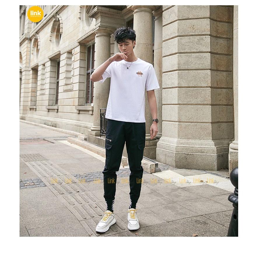 Áo nam mèo siêu chất CAT AND FISH ngắn tay hot trend 2020
