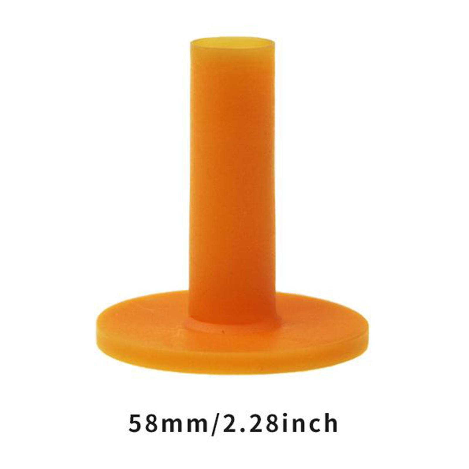 5pcs Rubber Driving Golf Tees Holder Rubber Driving Range Practice  58mm