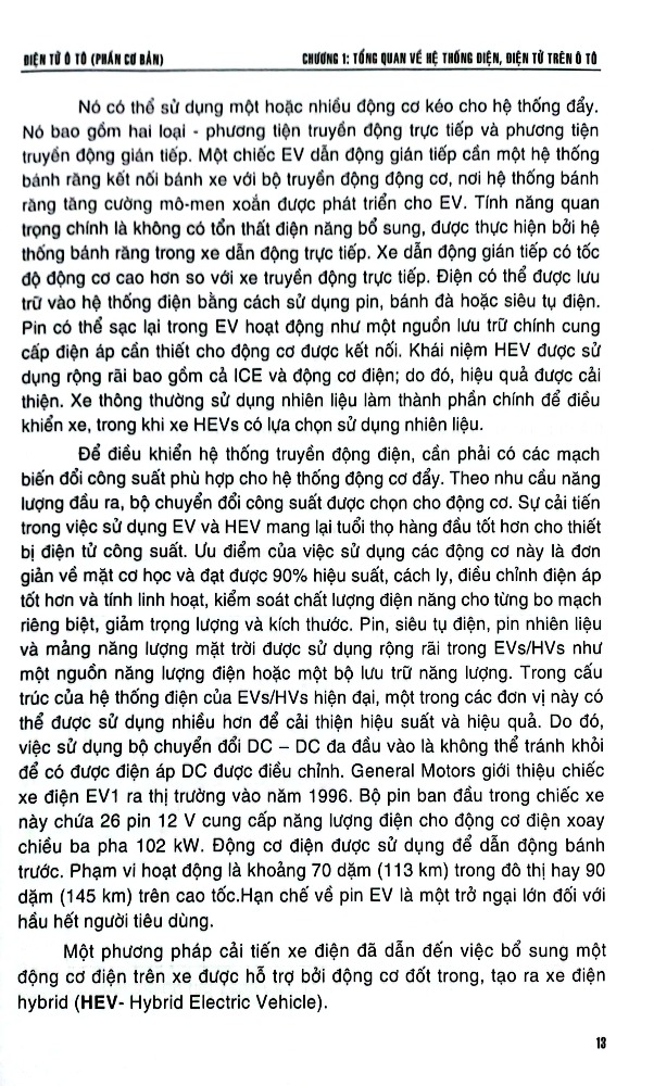 Điện Tử Ô Tô (Phần Cơ Bản) - STK