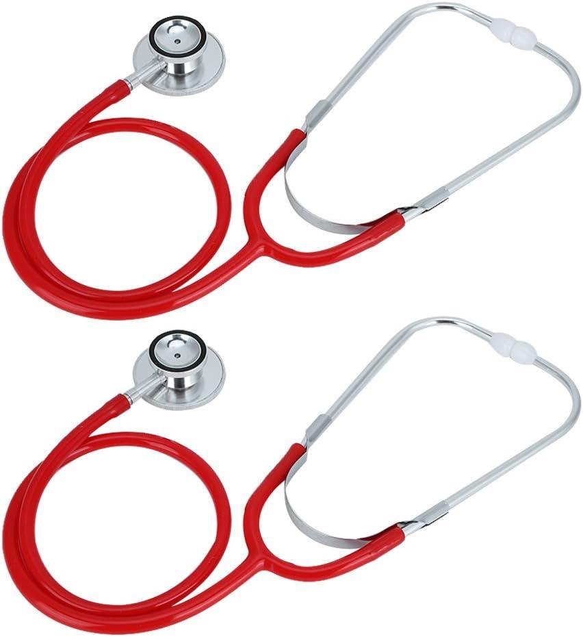 2 Bộ đầu đôi toàn cầu đặt ống nghe điều chỉnh ống thú y đôi đầu