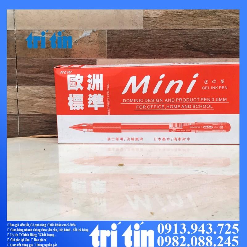 BÚT NƯỚC MINI GEL (Đen, Xanh, Đỏ, Tím)