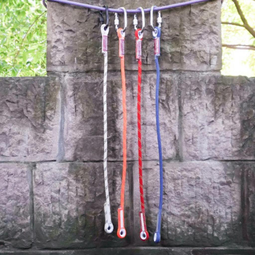 2x 10.5mm Prusik Sewn Eye-to-eye Pre-Sewn Rock Climbing Arborist Mountaineering General Outdoor Use CE Certificated