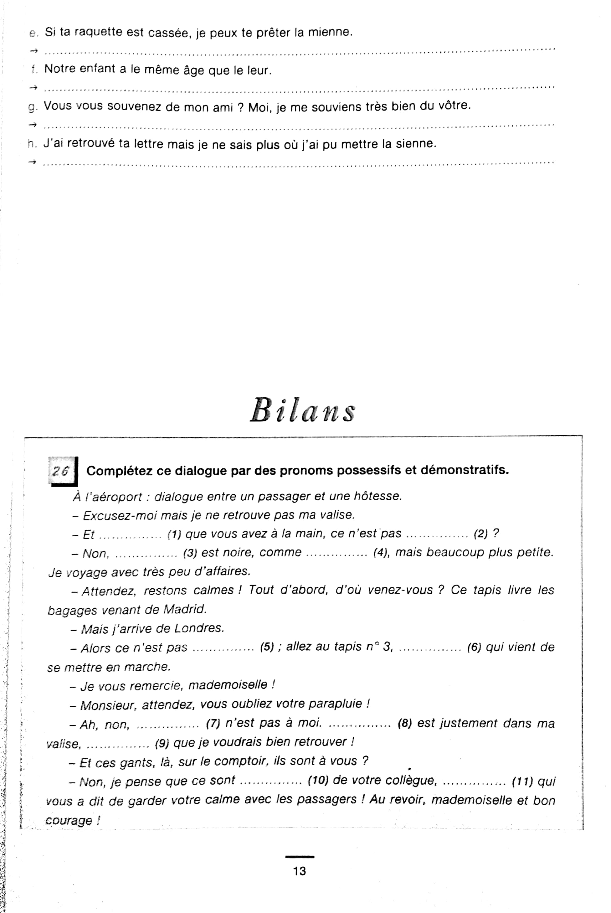 450 Nouveaux Exercices - Grammaire Niveau Intermediare