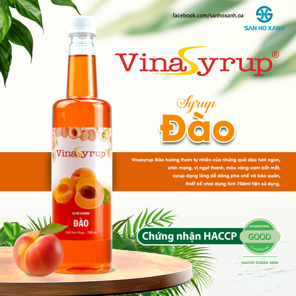 Si Rô VinaSyrup 750ml - 21 Vị Trái Cây Tự Nhiên