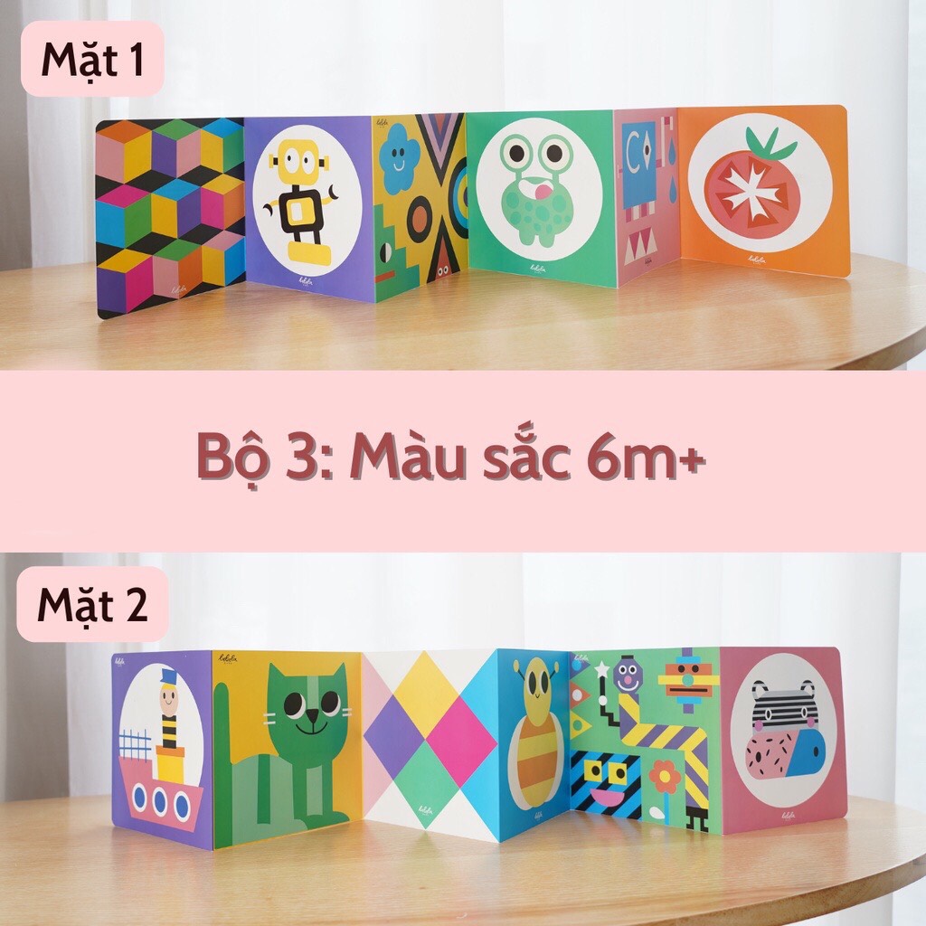 Bộ Thẻ Zigzag Lalala Baby Kích Thích Thị Giác Trí Não Cho Trẻ Sơ Sinh (0-12 Tháng)