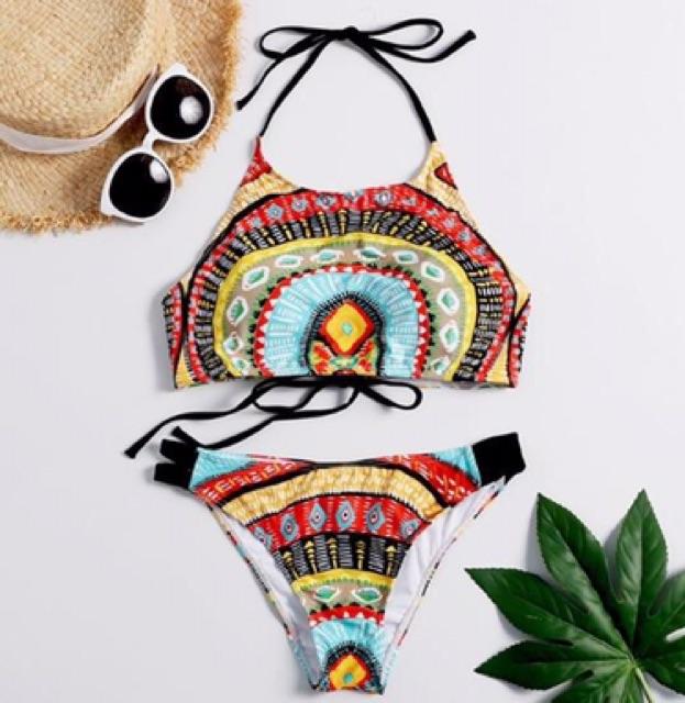 Bikini 2 mảnh yếm nhiều màu nổi bật