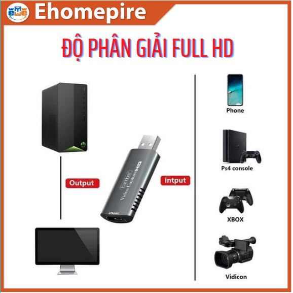 Bộ chuyển USB ra HDMI Earldom W16 - Hàng chính hãng