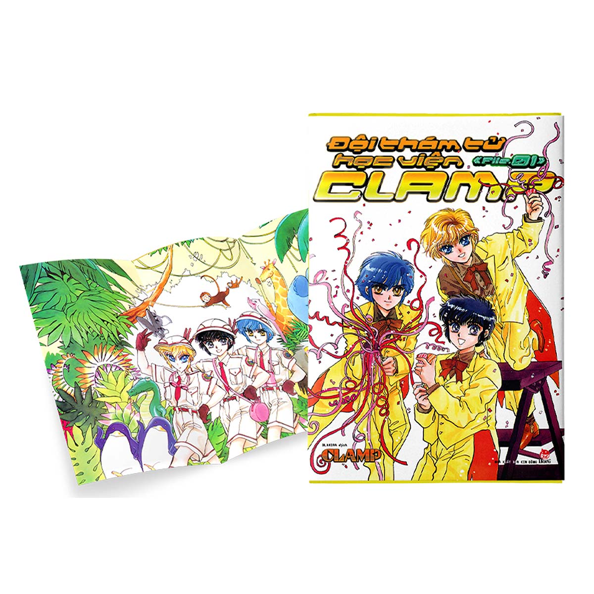 Boxset Đội Thám Tử Học Viện Clamp
