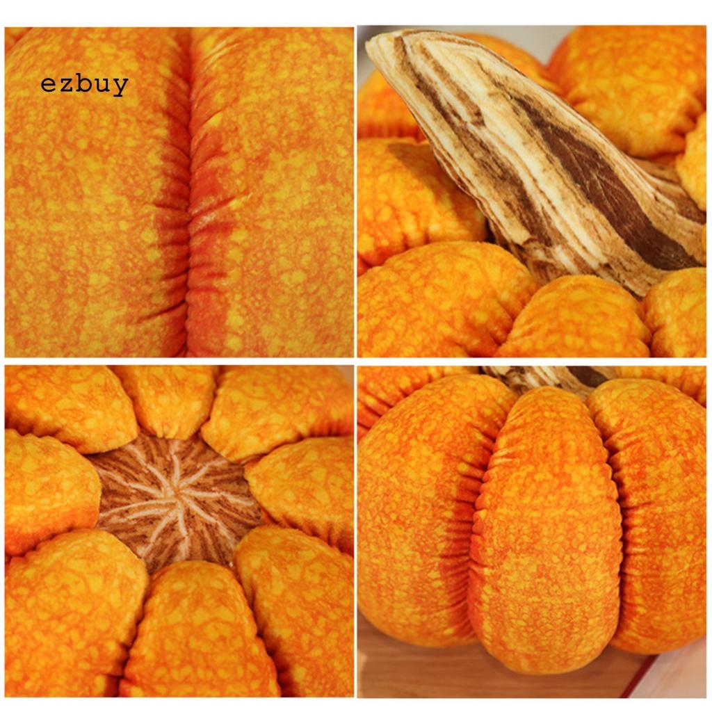 Bí Ngô Nhồi Bông Mềm Mại Làm Quà Tặng Halloween Cho Bé