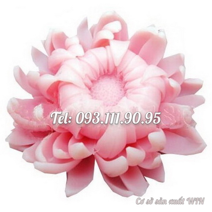 Khuôn rau câu silicon hoa cúc cánh kim đại đóa loại 8 cm - Mã số 1666
