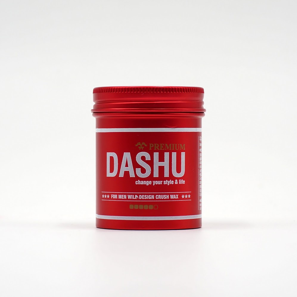 Wax vuốt tóc Nam Hàn Quốc Dashu for Men Premium Wild Design Crush Wax 100ml, sáp wax cao cấp 90% thảo dược mùi hương tự nhiên, độ vào nếp 7-8, độ bóng 3, độ bám tuyệt vời, tạo kiểu không bết dính dùng cho nhiều loại tóc.