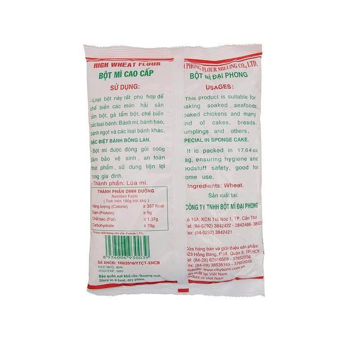 Bột mì đa dụng Táo Đỏ số 8 gói 500g