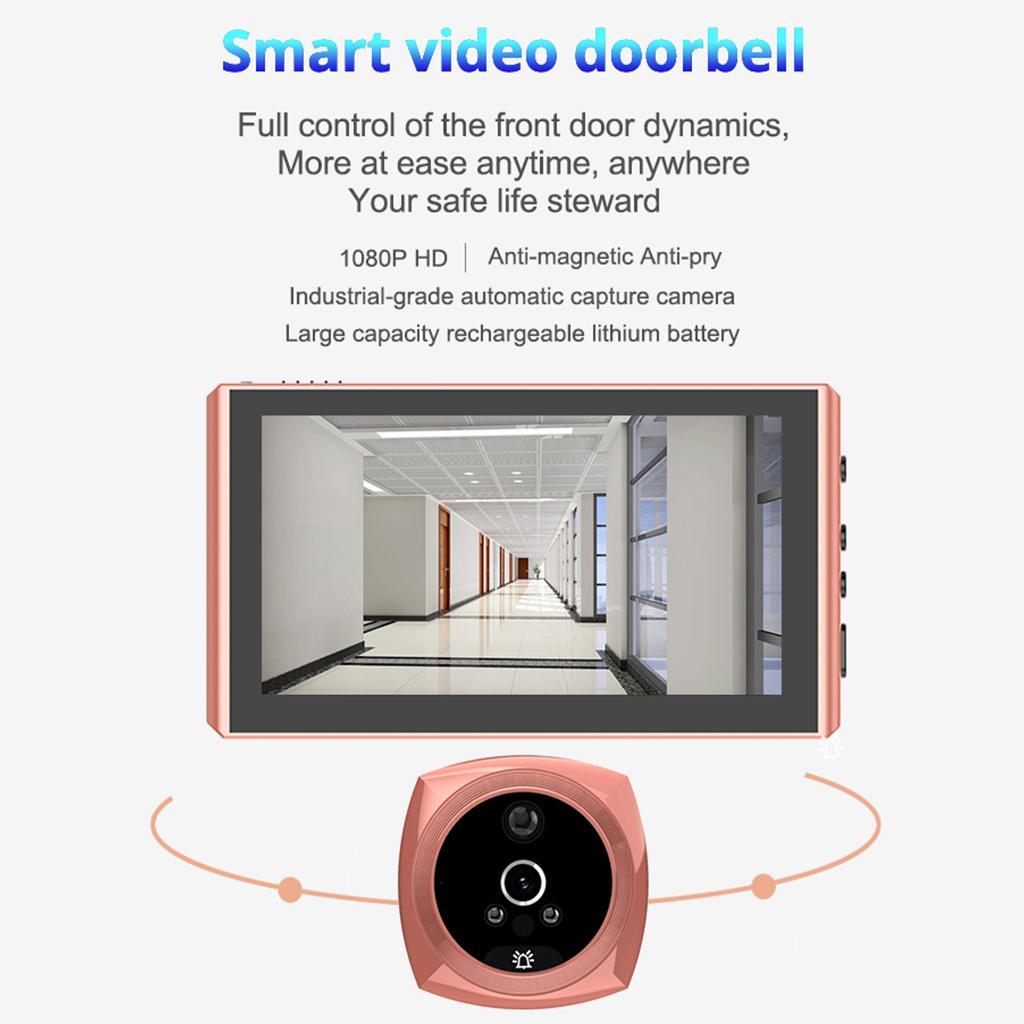 Door Peephole Viewer  Night  with Chime for Office