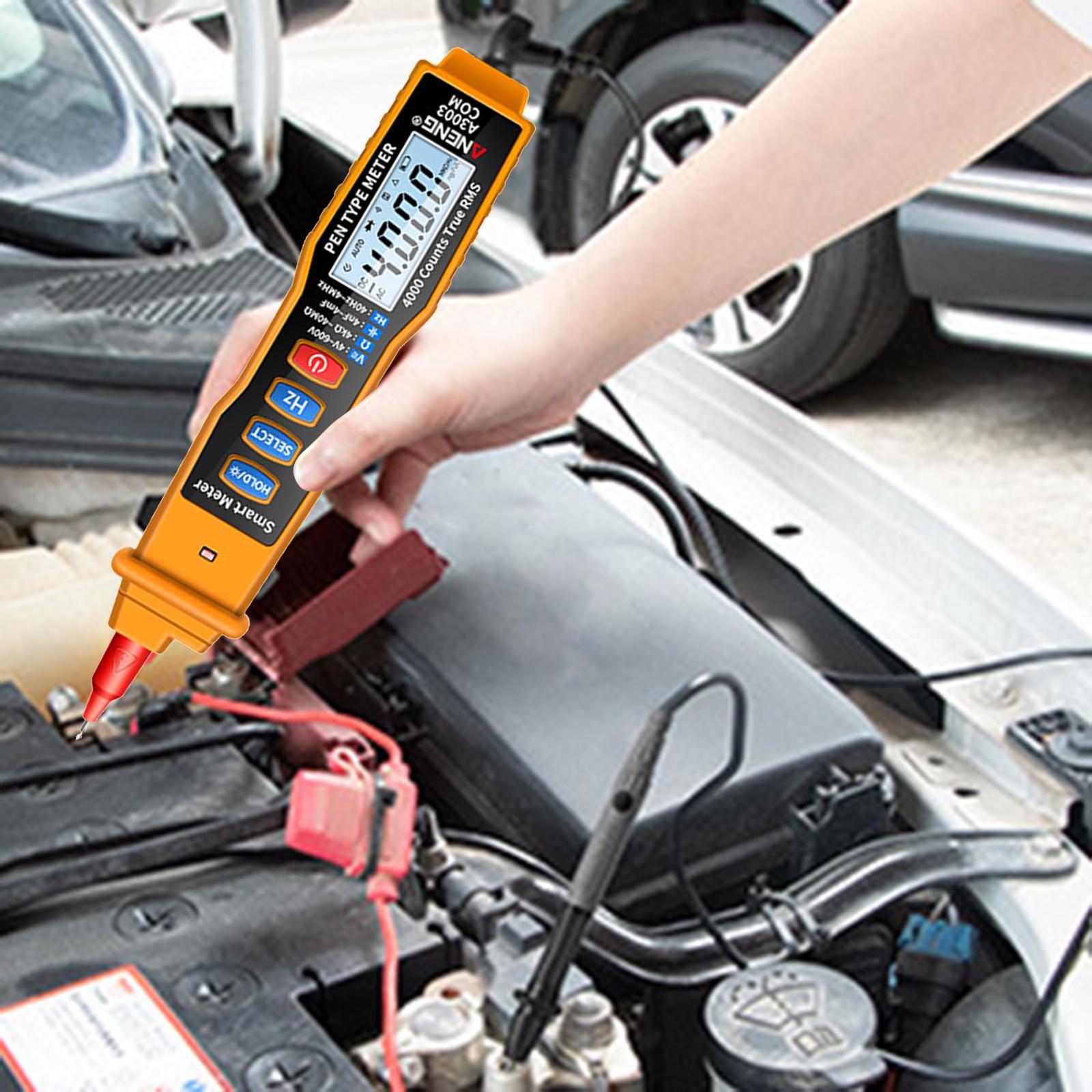 Multimeter 4000 Counts Capacitor Tester Capacitance Tester Tool for AC/DC Voltage Capacitance