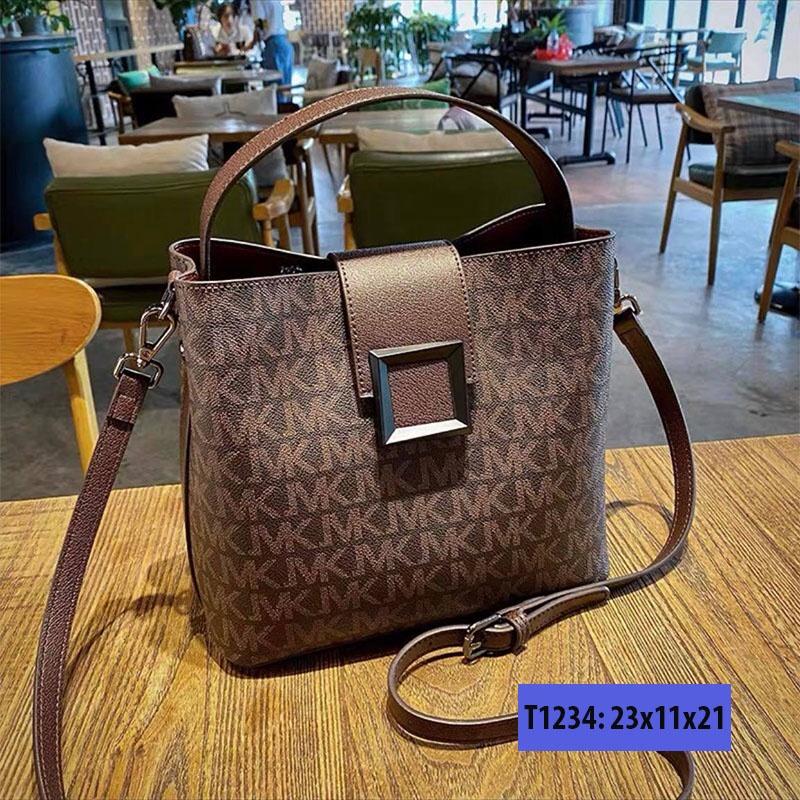 Túi xách tay đeo chéo nữ hoa văn đi làm đi chơi khóa vuông rẻ đẹp phong cách hàn quốc T1234