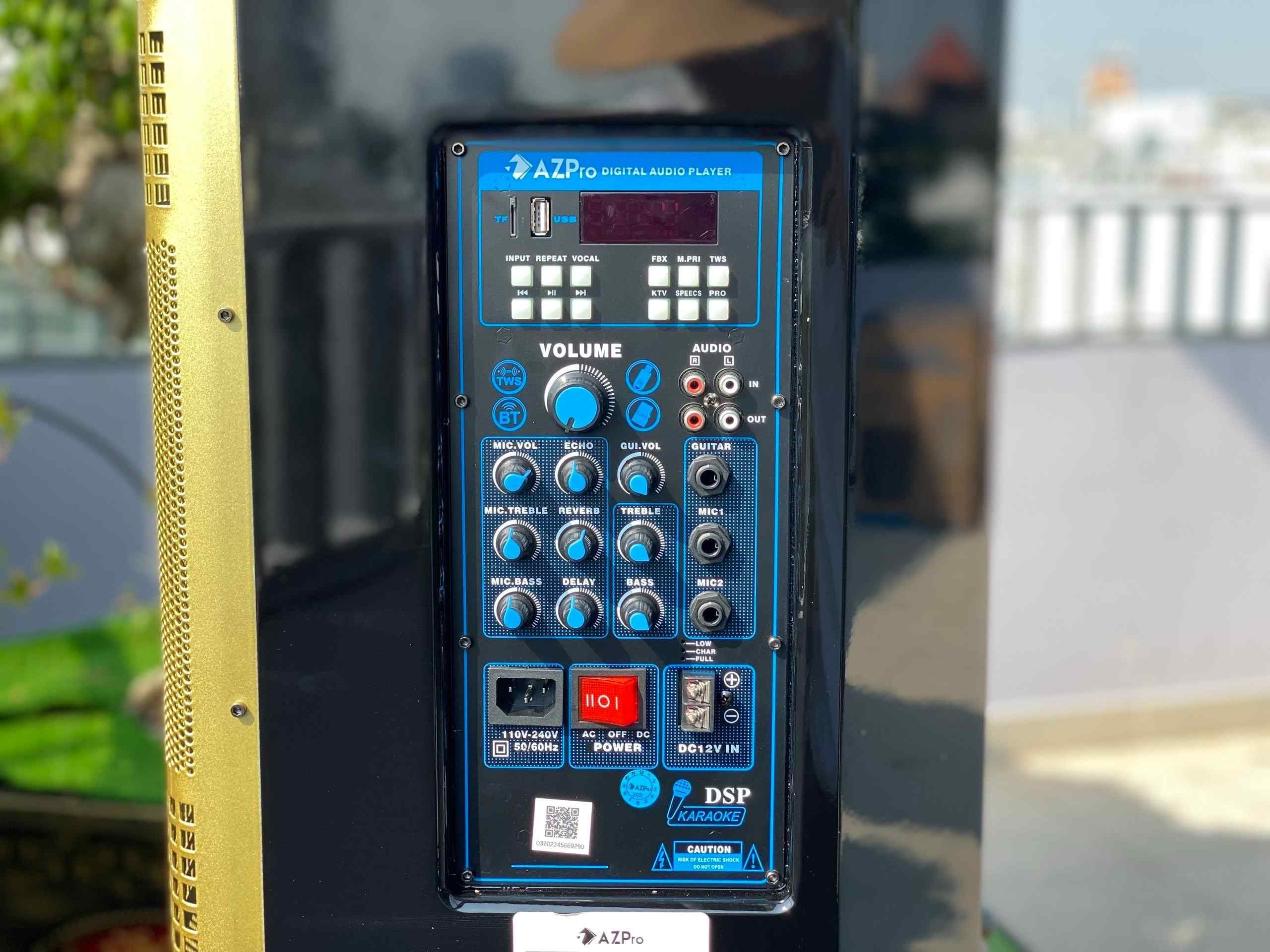 Loa Kéo Di Động Az319 - Loa Karaoke Thế Hệ Mới, Công Suất Lớn 280W, Bass Căng 3 Tấc, Âm Thanh Cực Mạnh, Sôi Động Hàng Chính Hãng