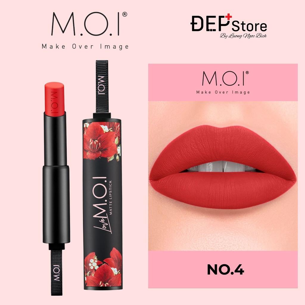 Son Môi Lì - Son Hồ Ngọc Hà Love M.O.I phiên bản 2020 - MOI Cosmetics