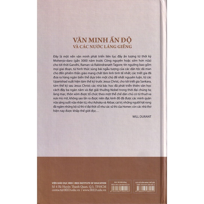 Lịch Sử Văn Minh Thế Giới - Phần I: Di Sản Phương Đông - Tập 2: Văn Minh Ấn Độ Và Các Nước Láng Giềng