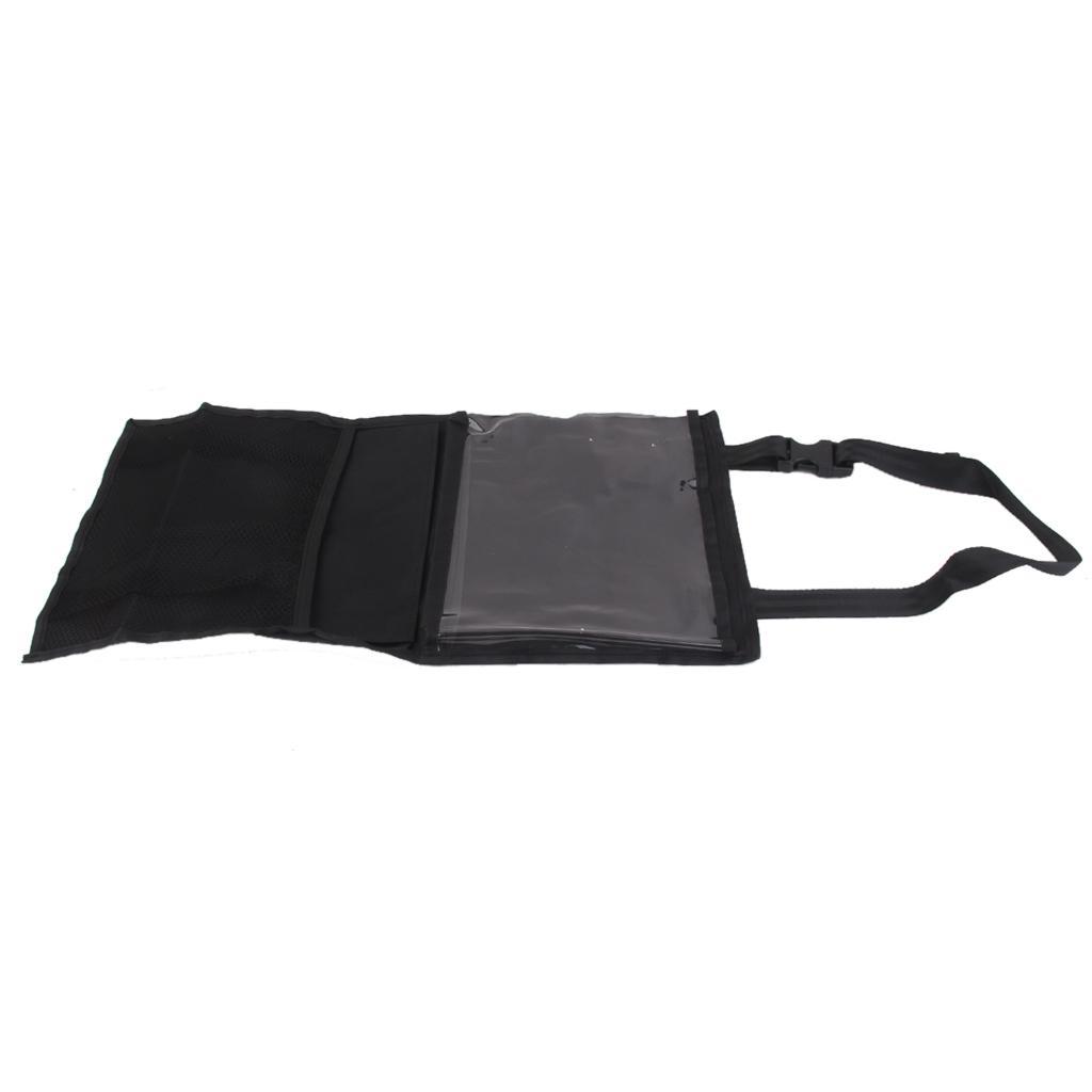 Kids Car Back Seat Ipad Hanging Bag Travel Storage Tablet Holder with Pocket