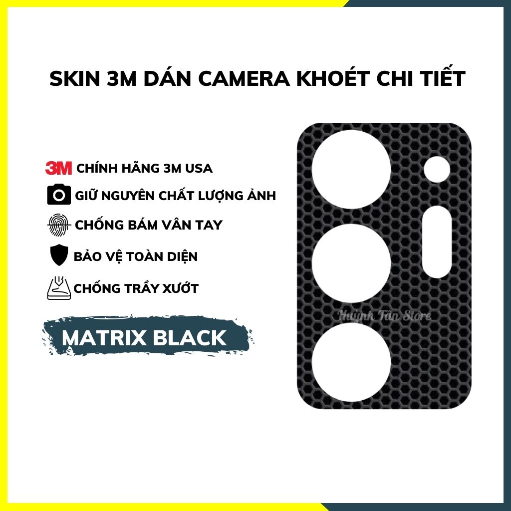 Dán skin camera cho note 20 ultra khoét lỗ chi tiết giữ guyên chất lượng ảnh chụp