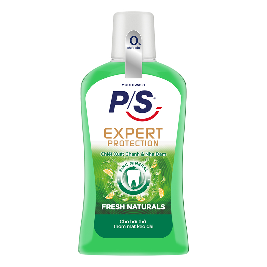 Nước Súc Miệng P/S Expert Protection Fresh Naturals