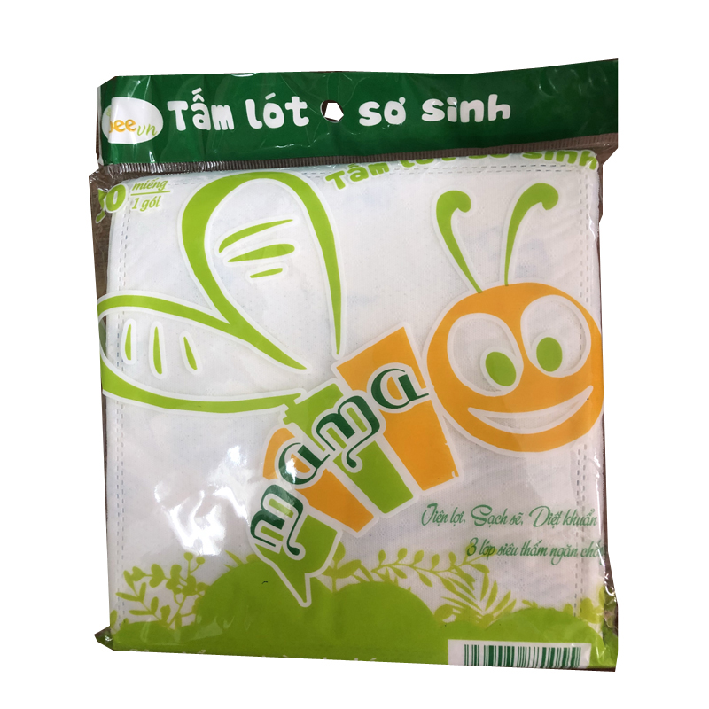 Tấm lót sơ sinh Mama