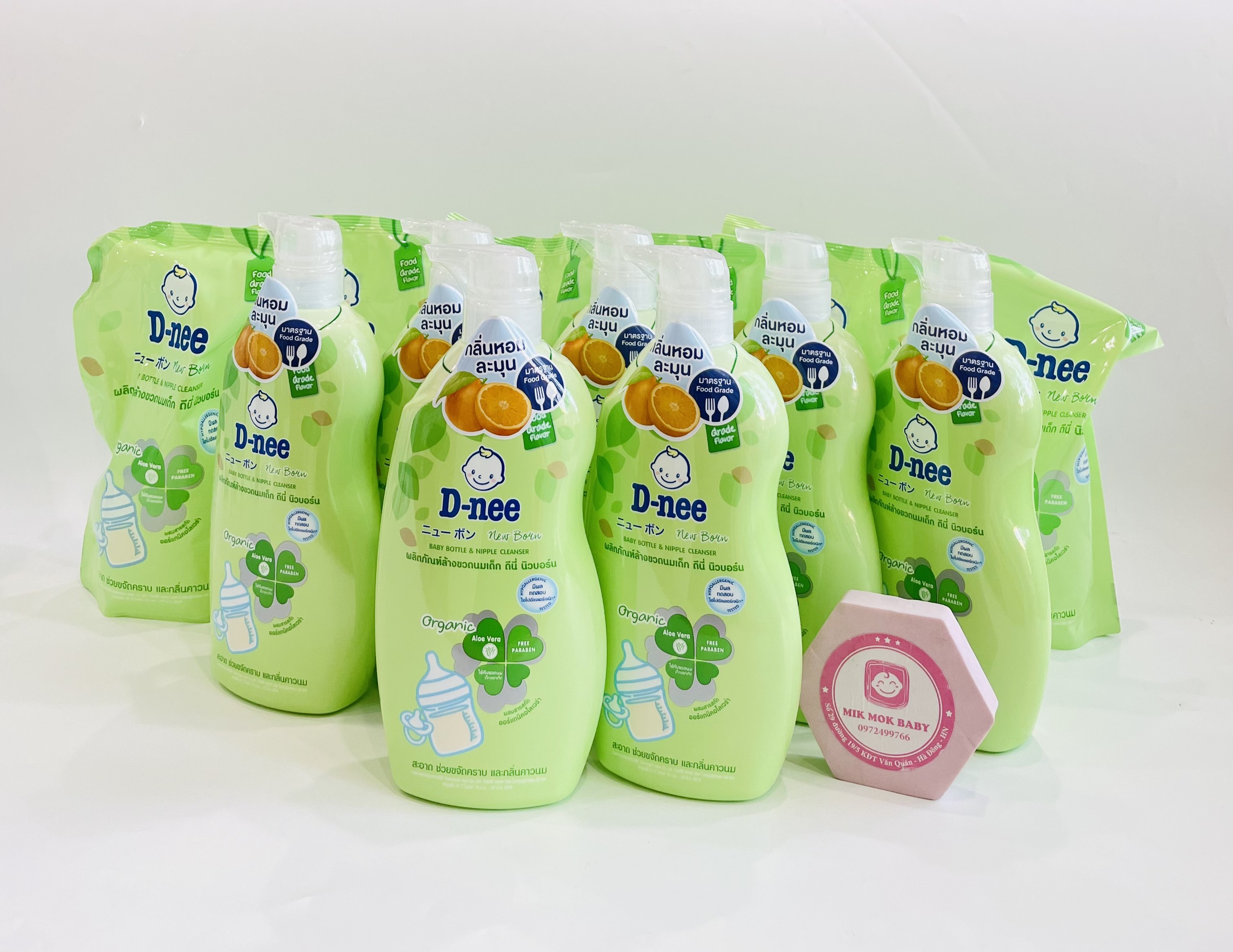 Nước rửa bình DNee chính hãng- CHAI 620ML