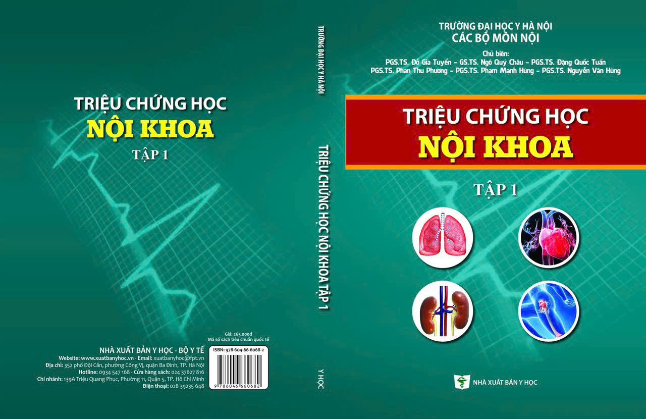Sách - Triệu chứng học nội khoa tập 1 - 2023